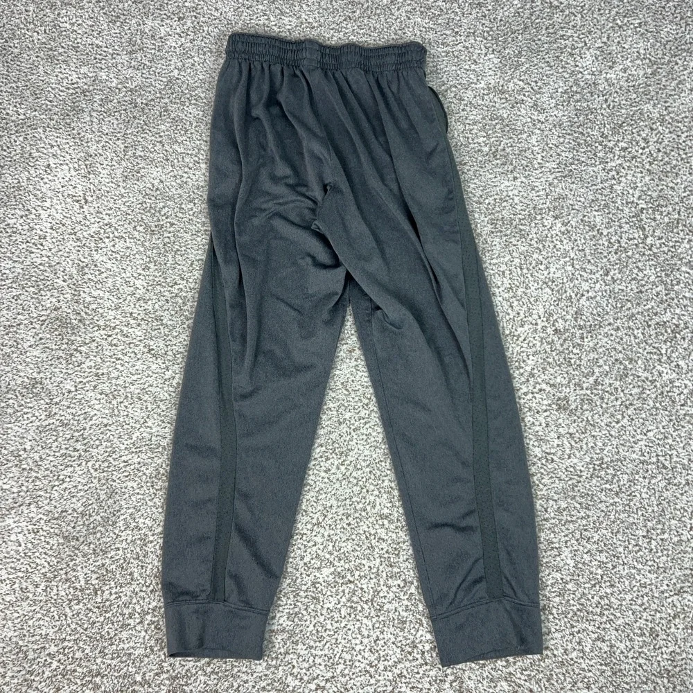 Nike Pants Boys Large Gray Dri-FIT Joggers Cuffed Zip Pocket Athletic‎ Running